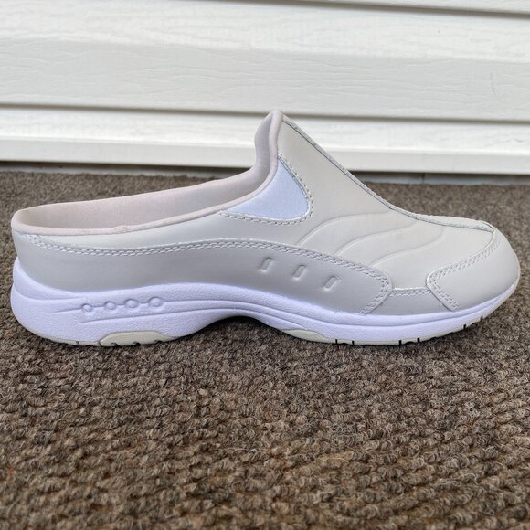 Women's EASY SPIRIT Traveltime Mule White 9.5M - Picture 7 of 10